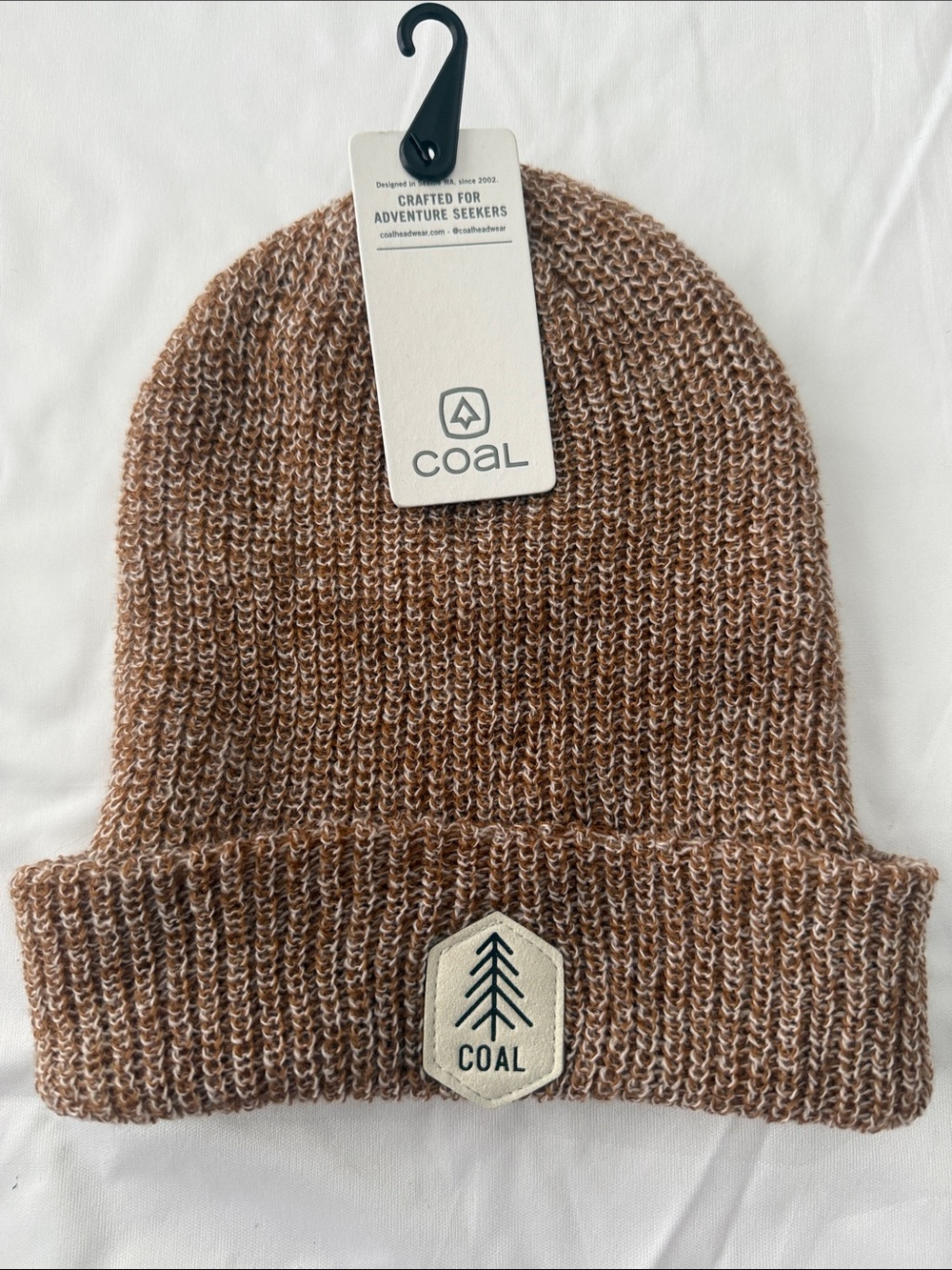Coal Men's Brown Marled Knit Beanie
